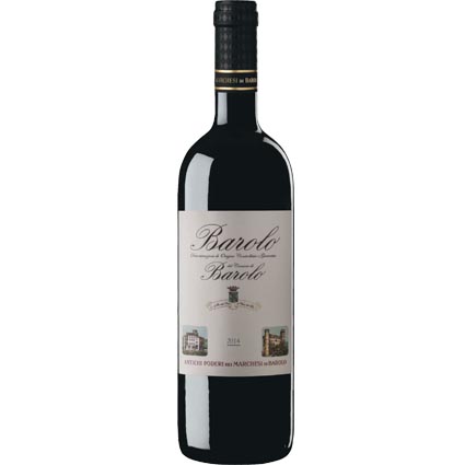 Barolo Wine Bottle